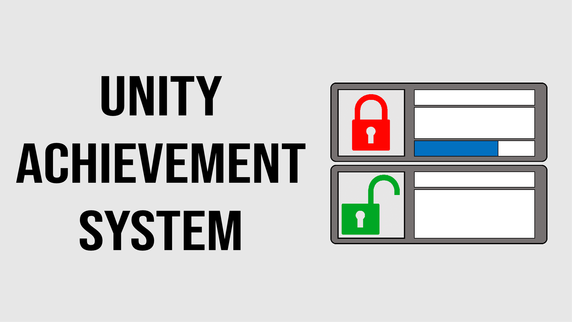 Unity Achievement System